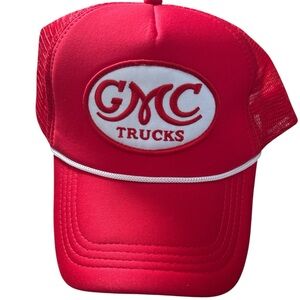 Vintage GMC Trucks Red Trucker Hat